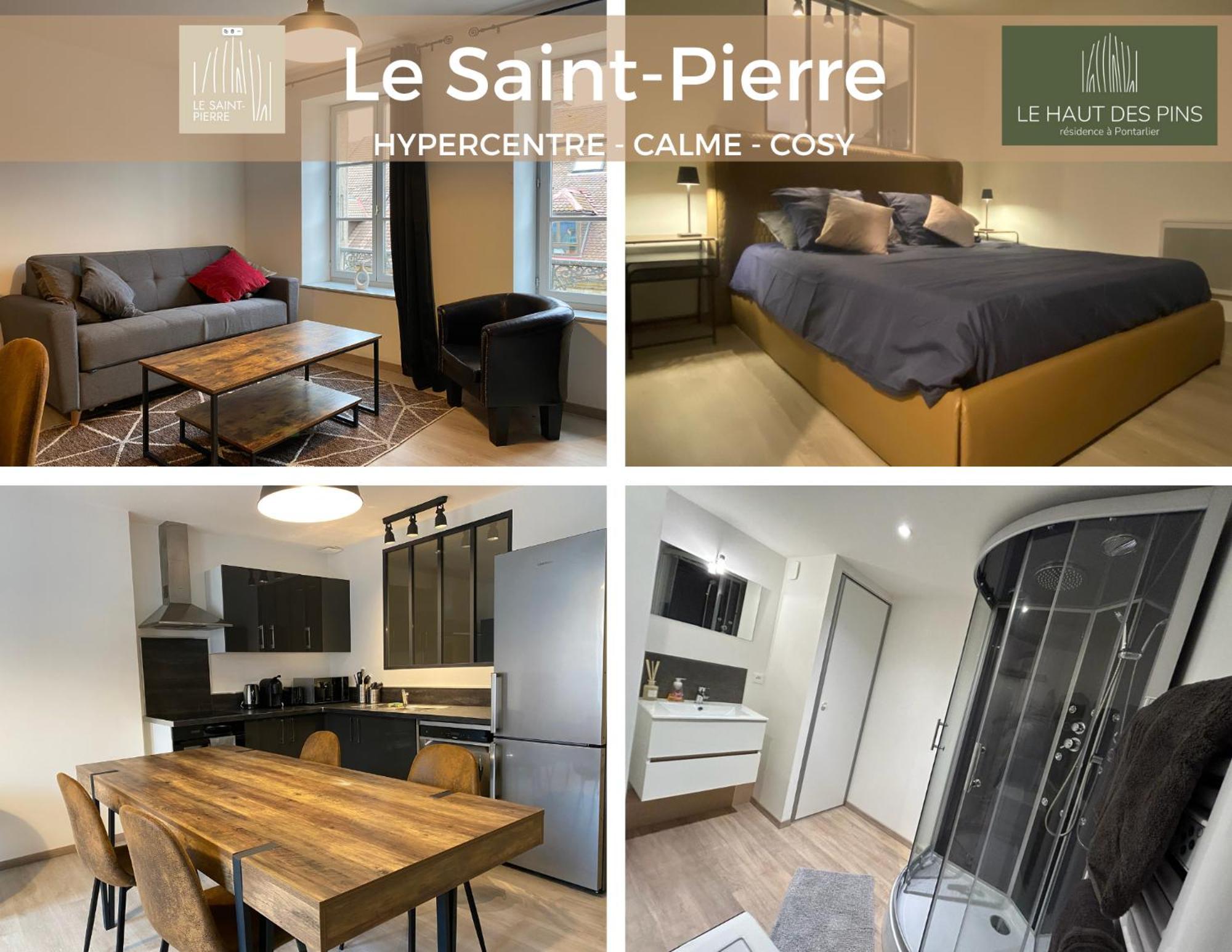 Hypercentre, Calme, Cosy - Le Saint-Pierre Apartment Pontarlier Luaran gambar